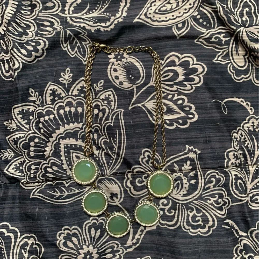 Vintage Banana Republic Gold Chunky Necklace